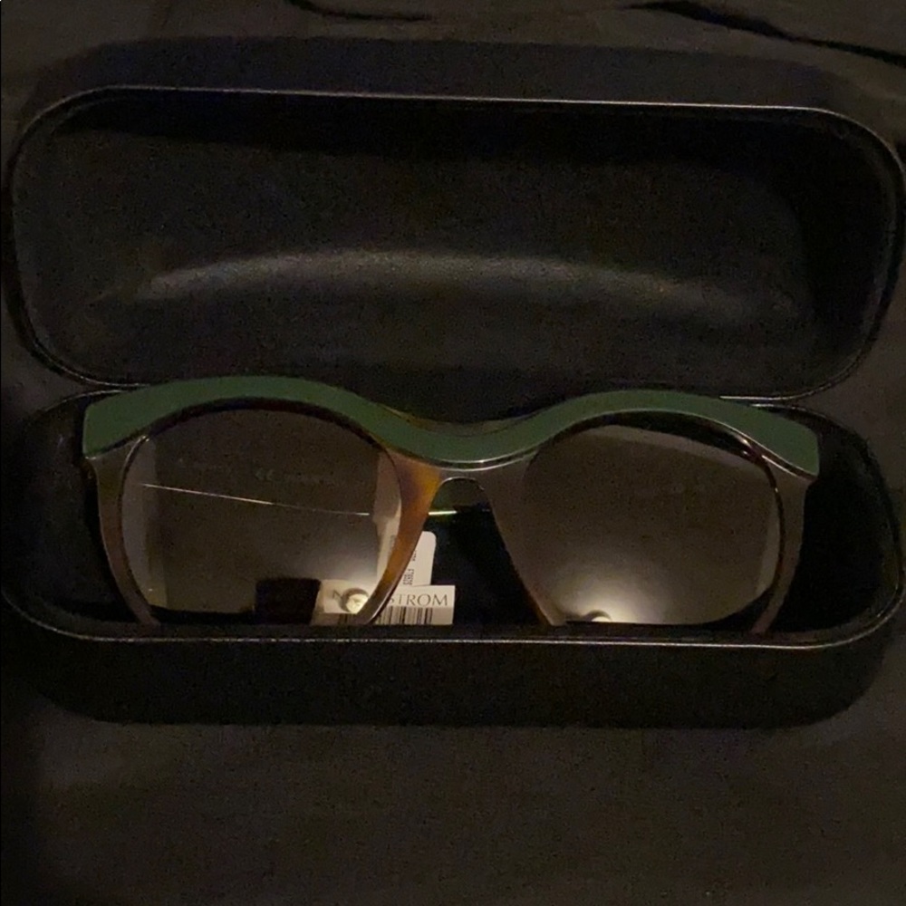 ETRO Sunglasses green/Havana 53mm round